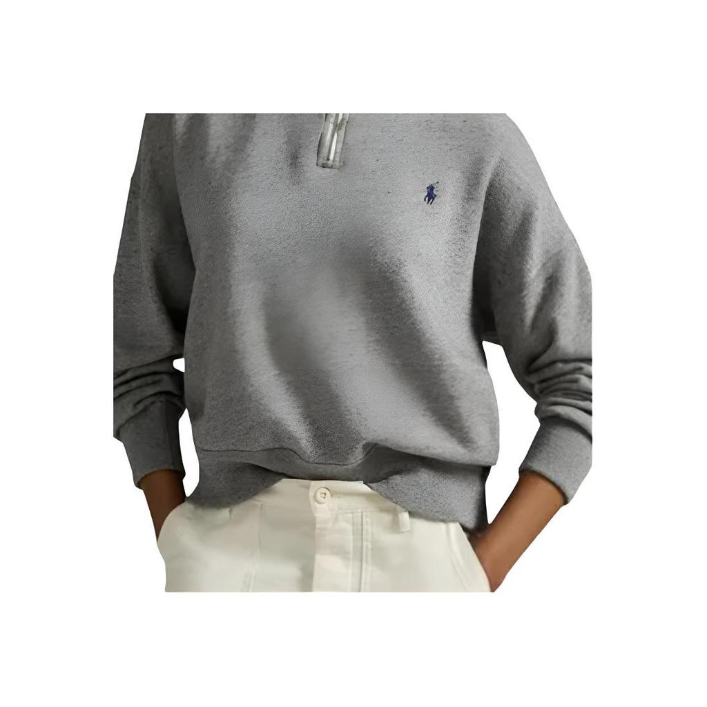 Polo Ralph Lauren FW25 Quarter-Zip Pullover Polo Shirt Women Tops WMPOKNINFB20820-020