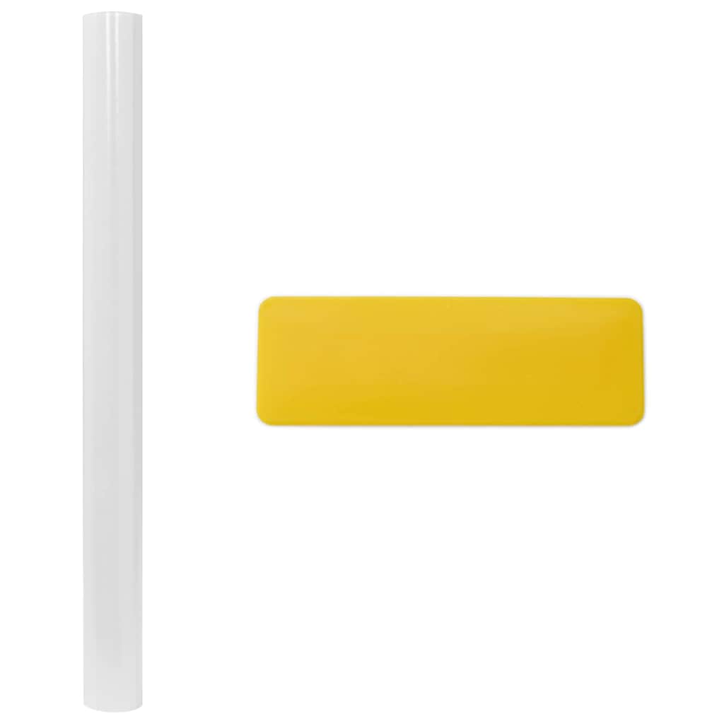 Static Window Film Blinds Pattern 60 x 500 cm PVC