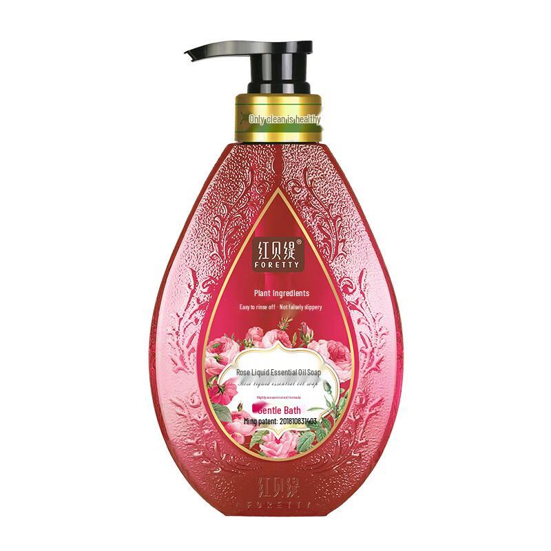 Red Betty Rose Liquid Essential Oil Soap