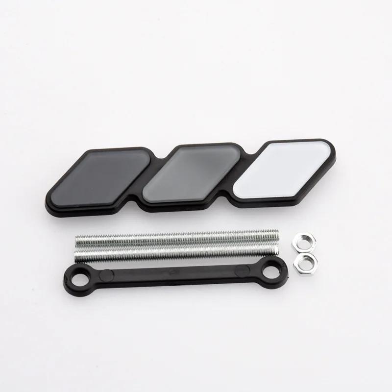 3 Colors Grille Badge Emblem For Toyota Tacoma Tundra 4Runner TRD Highlande Rav4 CHR Strip Air Inlet Auto Car Accessories