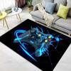 Cartoon Game Controller Decorative Rug Square Flannel Gaming Carpet Modern Home Living Room Floor Mats Bedroom Rug