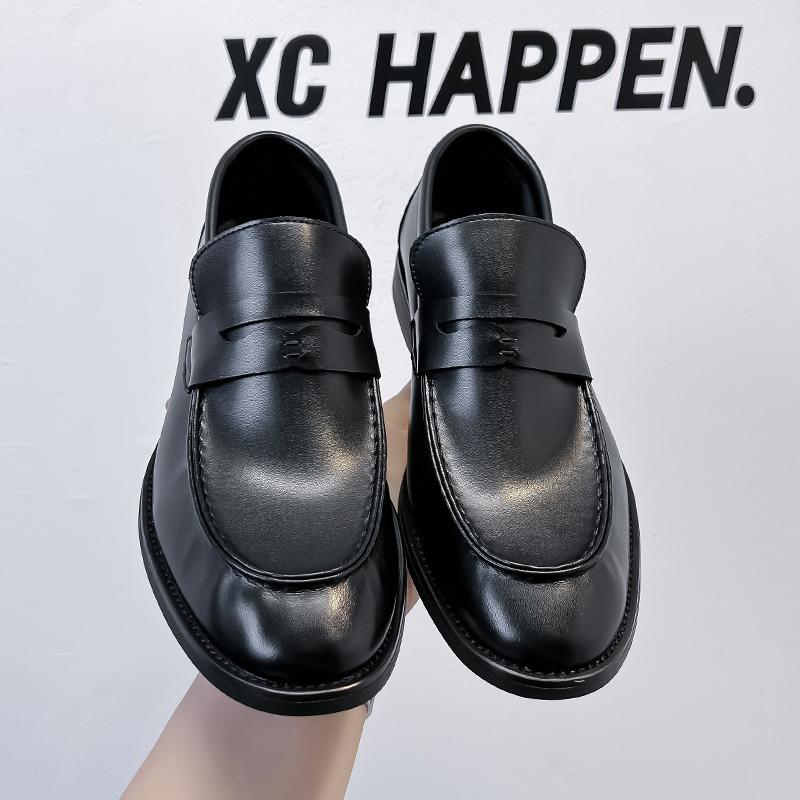 Fashion New Brand Business Men Shoes Fashion Male Wedding Shoes Outdoor All-match Flats Handmade Mens Loafers Leather Men's Dress Shoes