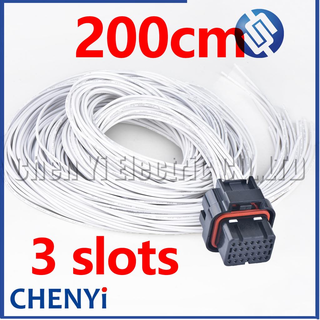 26 Pin Auto ECU Computer Connector Oil Gas Electrical Plug 3-1437290-7 3-1437290-8 1473416-1 1473416-2 With 30cm or 200cm Wires