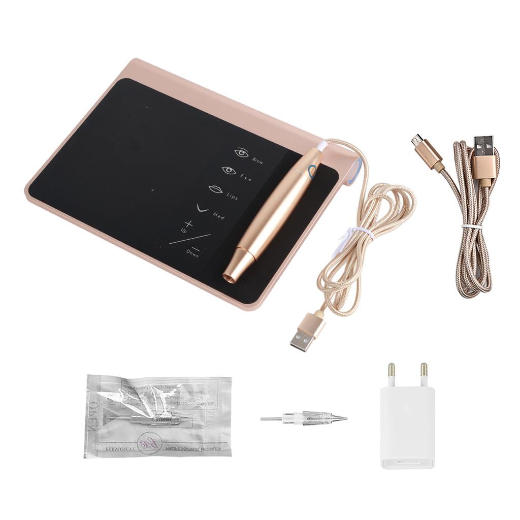 Tattoo Pen Miroblading Semi Permanent Eyebrow Eyeline Lip Touch Screen Tattoo Panel