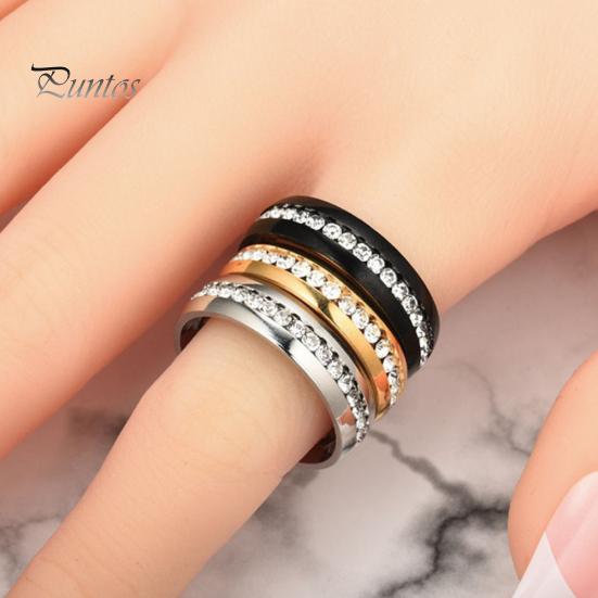 Magnetic Ring Rhinestone Jewelry