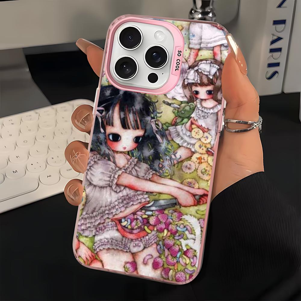 Продажа чехла для телефона Aya Takano для iPhone 16 15 14 13 12 11 Pro Max X XR XSMAX 8 7 Plus Матовая противоударная задняя крышка