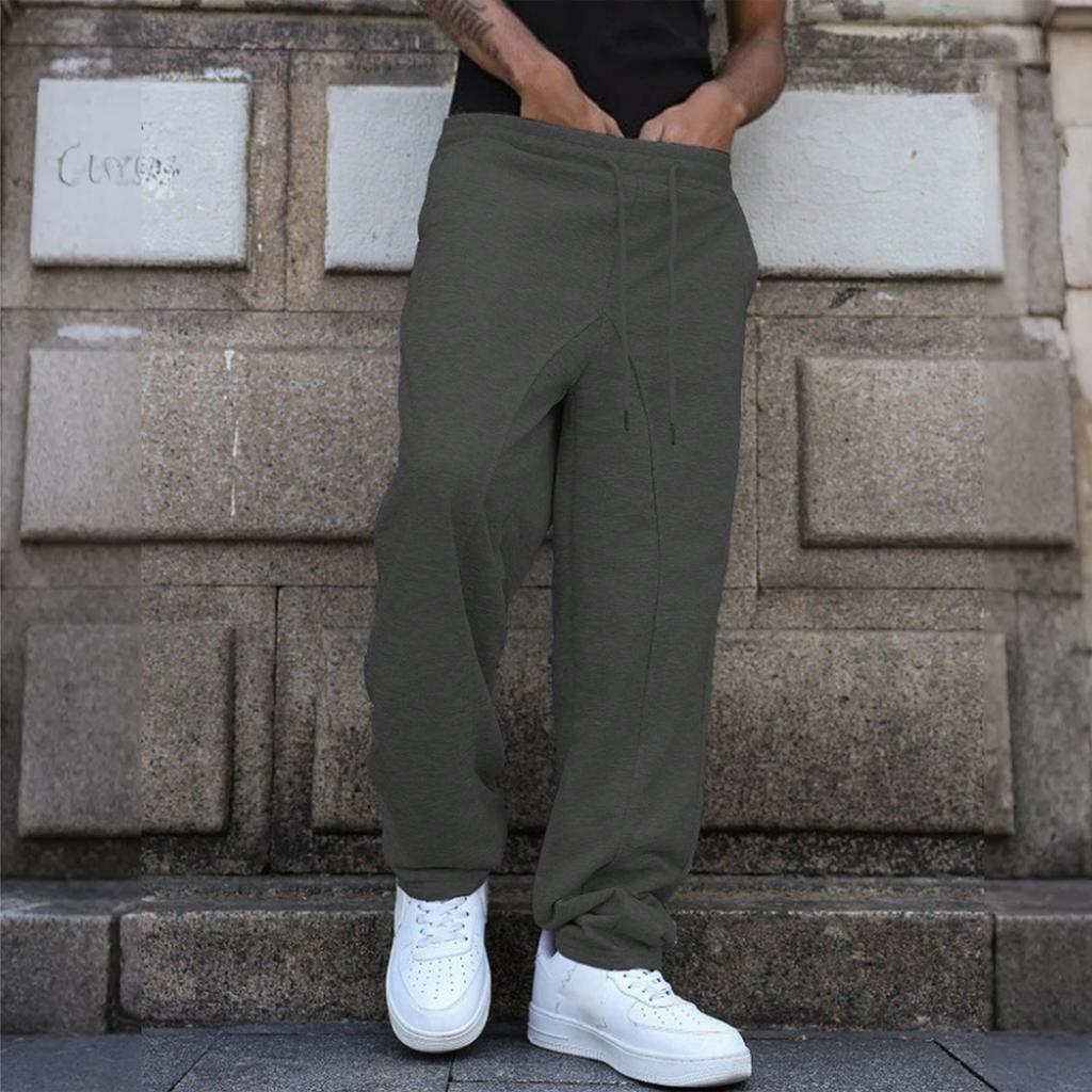 Мужские широкие спортивные штаны с напуском, на кулиске, с широкими штанинами, расклешенные спортивные штаны, уличная одежда