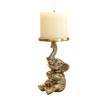 Подсвечник Слон, Aluminium Elephant Pillar Candle Holder,  Behoma