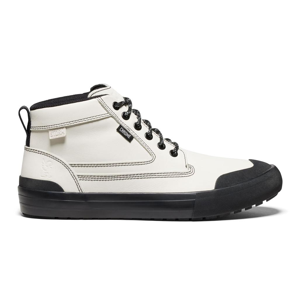 Водонепроницаемые велосипедные кроссовки Chrome Storm 415 Traction Boot, доступны в размере (текущая модель) Panaracer, Кость/Черный, белый, 27.5 см.