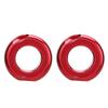 Archery Peep Sight 1 4 Inch Aperture Improve Archery Accuracy Aluminium Alloy Compound Bow Peep Sight Red