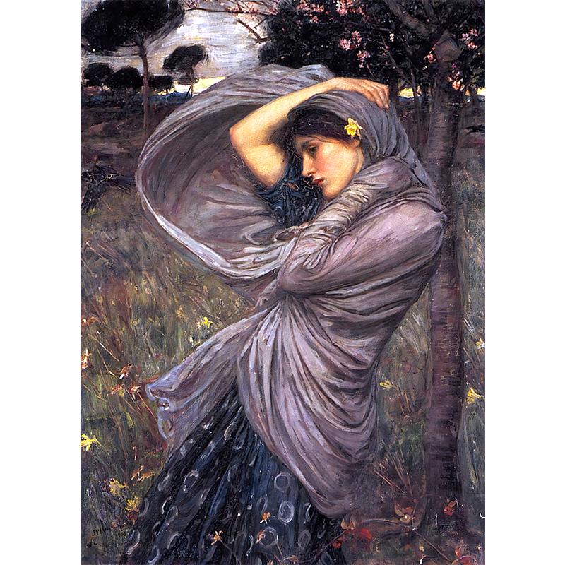 Waterhouse Canvas Painting Prints Mythology Wall Art Myth Goddess Picture Poster Print Vintage Canvas Poster for Home Room Decor