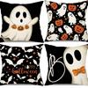 New Halloween Pillowcase Living Room Sofa Cushion Pillow Linen Home Decoration Pillowcase