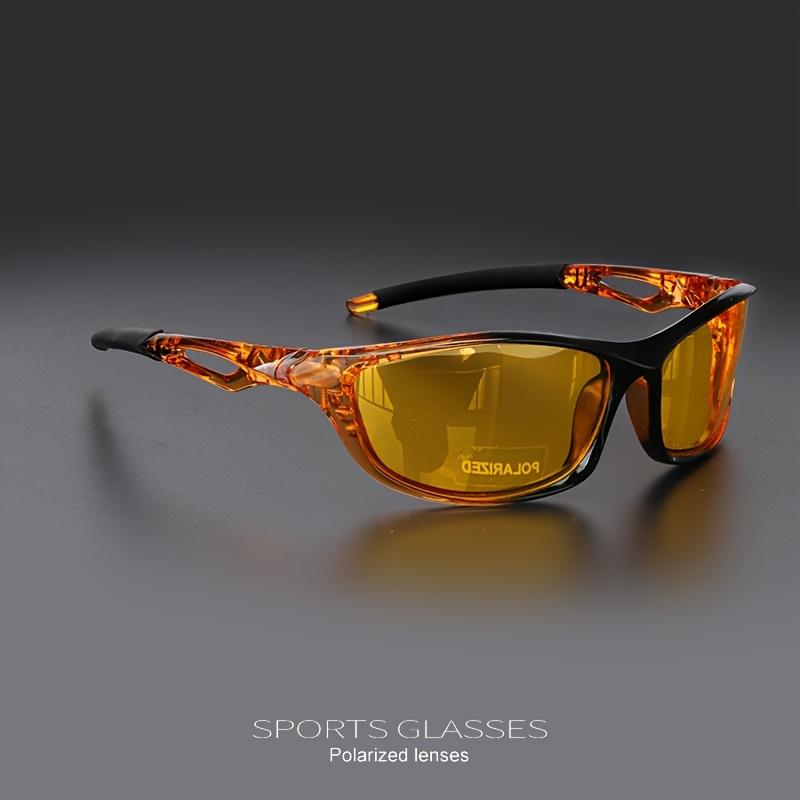 1/3PCS Vintage Sports Sunglasses Men Women Fishing Running Cycling Mountaineering Sport Man Sun Glasses Anti-Glare UV400 7