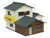 Sankei Nostalgic Diorama Series Udon Shop Paper Craft 1/150 MP03-112