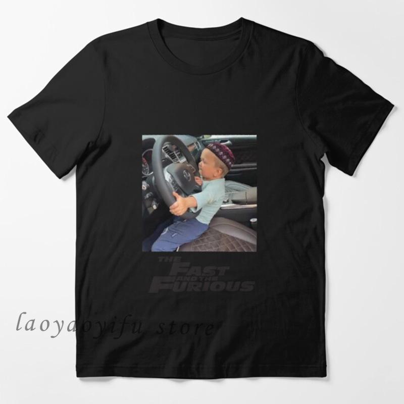 Классическая футболка Hasbulla Fighting Meme, мини-футболка Khabib Blogger, забавные футболки с рисунком, футболка унисекс из полиэстера, кавайная одежда на заказ