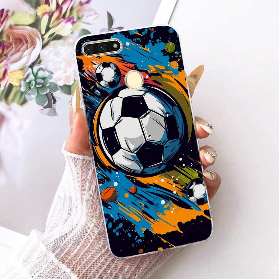 For Huawei Y6 Prime 2018 Case Transparent Cute Fashion Butterfly Funny Painted Casing For Huawei Y6Prime 2018 ATU-L31 ATU-L42