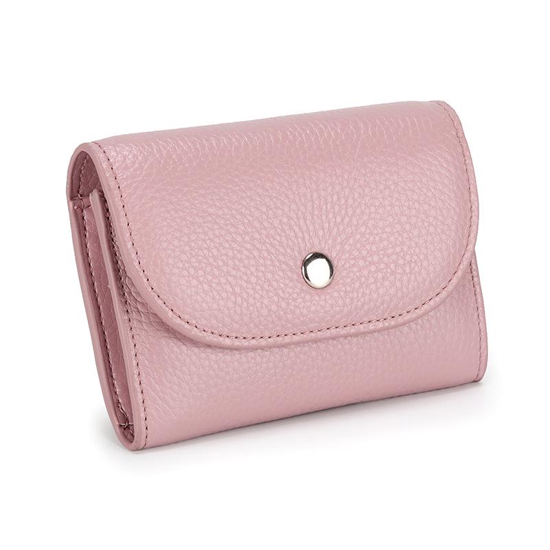 Женский кошелек для монет из натуральной кожи: Многофункциональный картхолдер большой емкости из натуральной кожи высшего качества