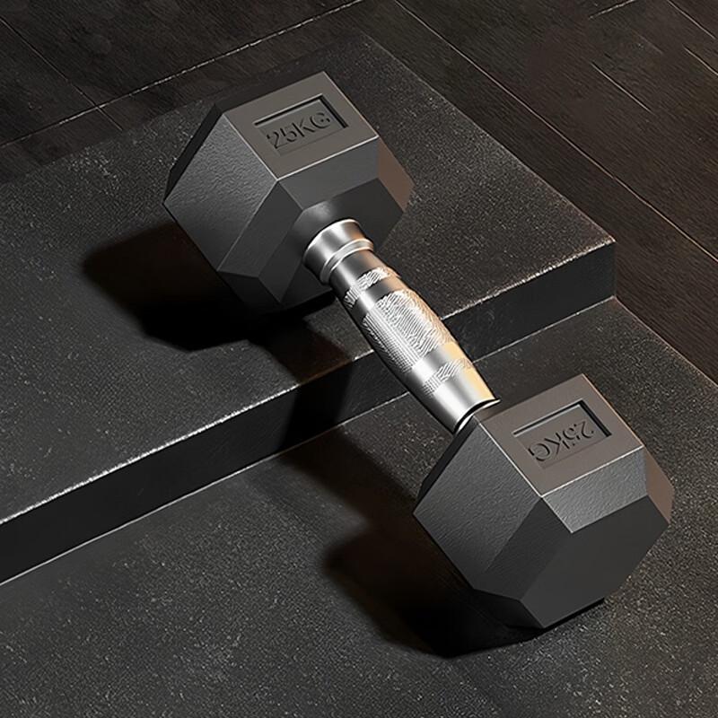 Pusihua Rubber Coated Hex Dumbbell