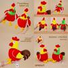 Cute Cartoon Rooster Plush Doll Children Toy For Kids Room Decor Gift