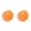 2pcs/lot 6cm Mink Fur Ball Pendants Colorful Fur Pom Poms Ball Charms DIY Keychain Hairpin Earrings Jewelry Crafts Accessories
