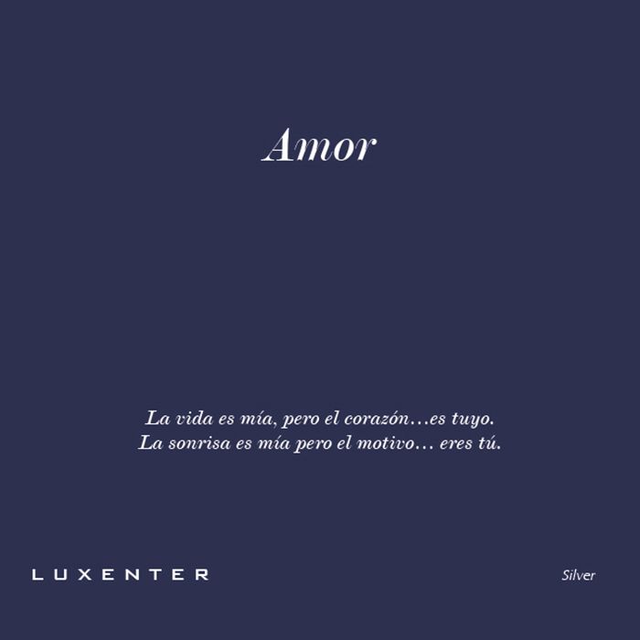 Bracelet - LUXENTER - Amour - Argent 925 - Plaqué Or Rose 18 Carats - Zircone Rouge Rubis