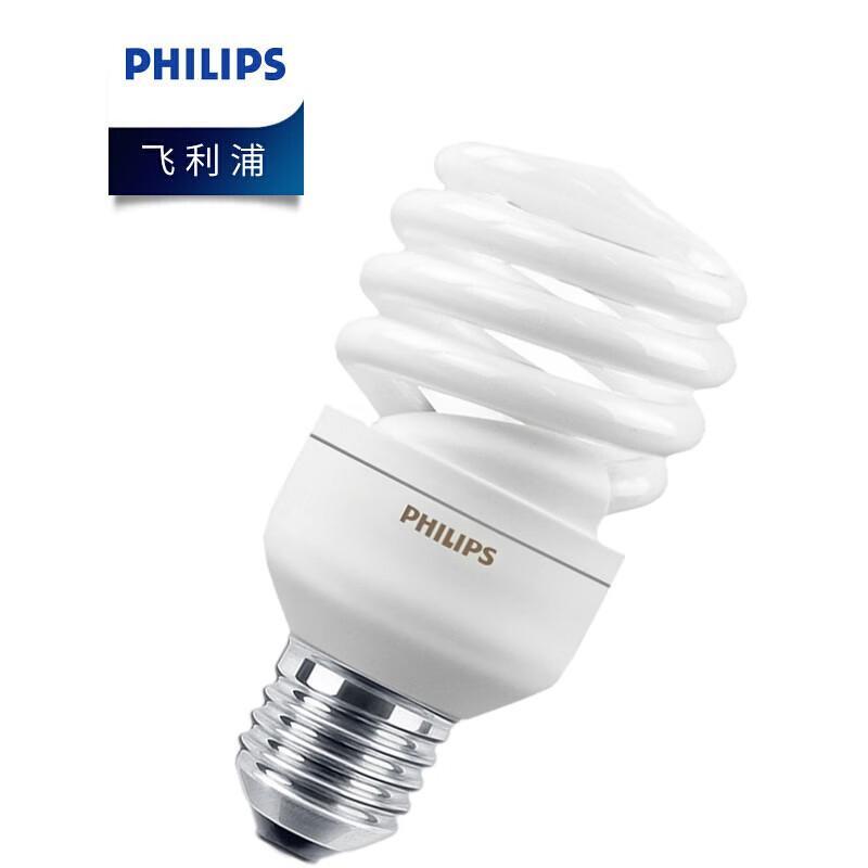 Philips Спиральная энергосберегающая лампа E27 Белый свет