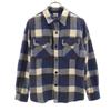BAPE BY A BATHING APE Made In Japan Check Pattern Long Sleeve Wool Shirt Men's Used