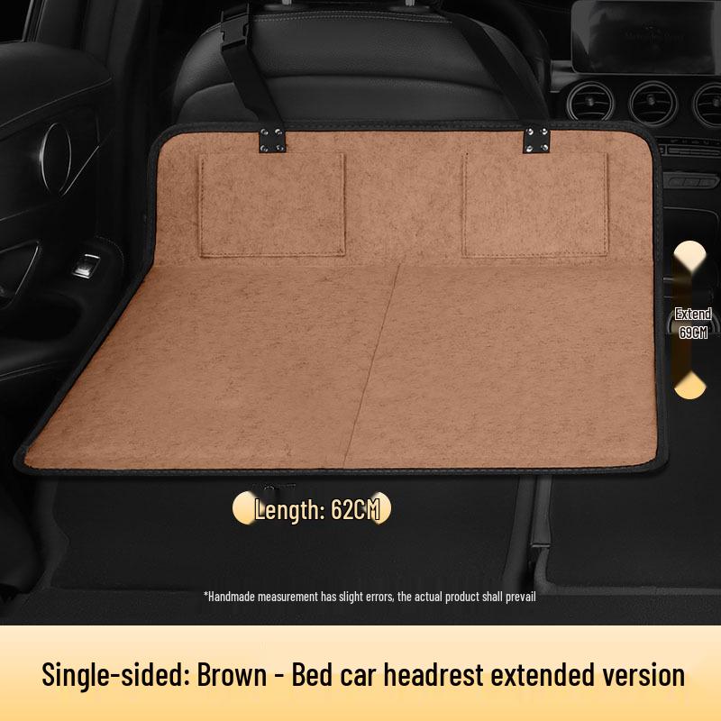 Матрас для путешествий в автодоме с подголовником для багажника и заднего сиденья автомобиля