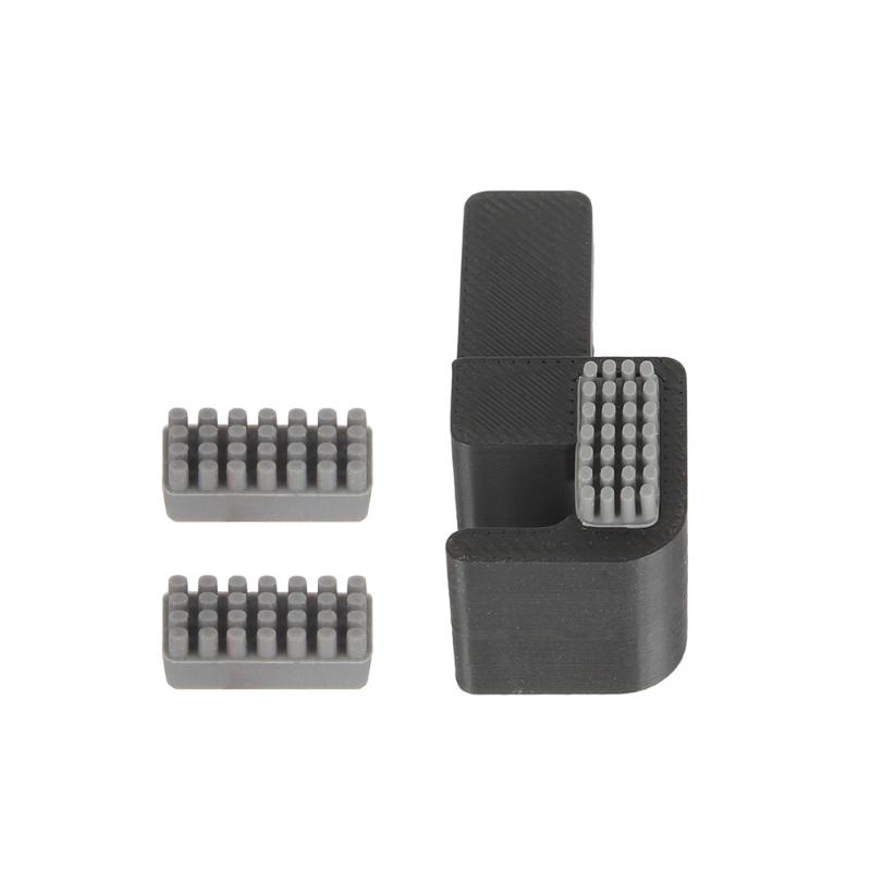 1/2/4Set Silicone Brush Nozzles Wiper Mounted Scrubbers Print Head Cleaner Printer Head Wiping For P2S 3D Printer