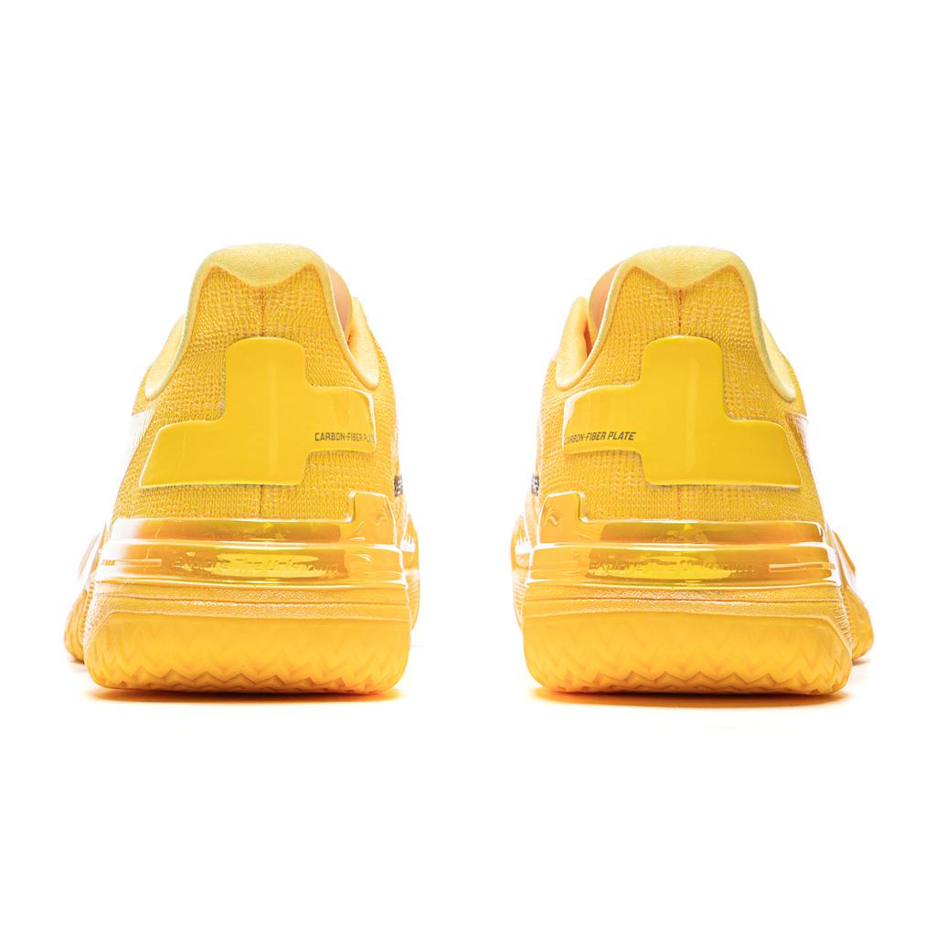 Li Ning Gamma Light Carbon Core Technology Basketball Shoes Men Sneakers Fluorescent-Mango-Yellow ABAV035-18