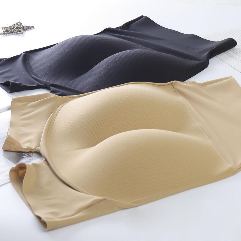 Женские трусики с губкой для увеличения ягодиц, нижнее белье для поднятия ягодиц, дышащие мягкие бесшовные трусики с эффектом пуш-ап снизу