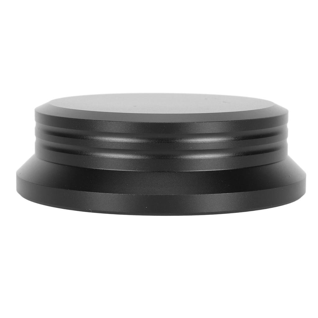 Hi-Fi Стабилизатор диска Алюминиевый сплав Универсальный прижим для пластинок для проигрывателя LP Черный