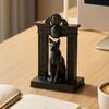 Статуэтка египетской кошки, Фигурка в стиле Древнего Египта, 3D-печатный декор кошки для дома, офиса, стола, Поделка для полки для любителей мифологии