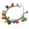 [P1670] - Handmade Bracelet 'Les Antoinettes' Multicolor Green (handmade)