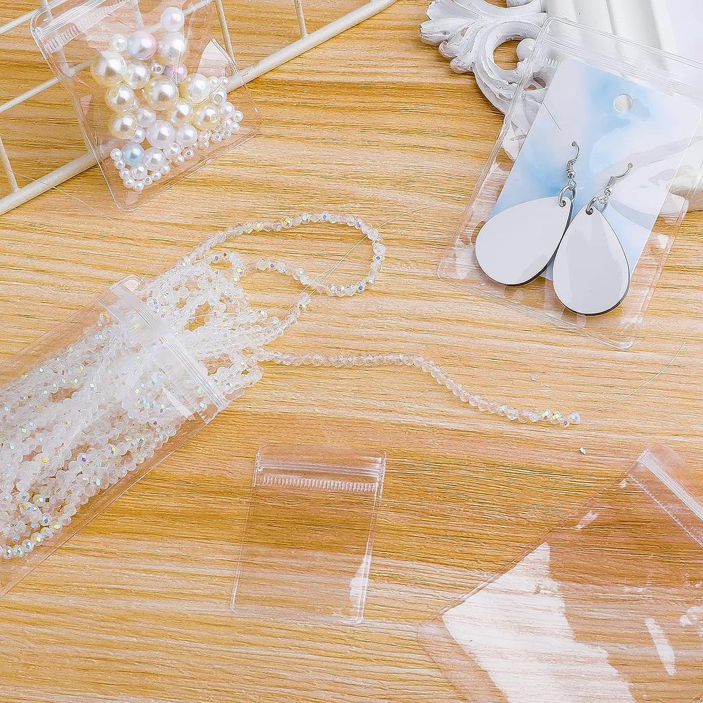 100 шт прозрачный мешок для хранения ювелирных изделий антиокислительный ожерелье браслет кольцо пластиковый портативный дисплей для хранения сережек органайзер