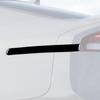 Наклейки-полоски на задний фонарь и боковую лампу для Kia Stinger 2019-2023 Черные