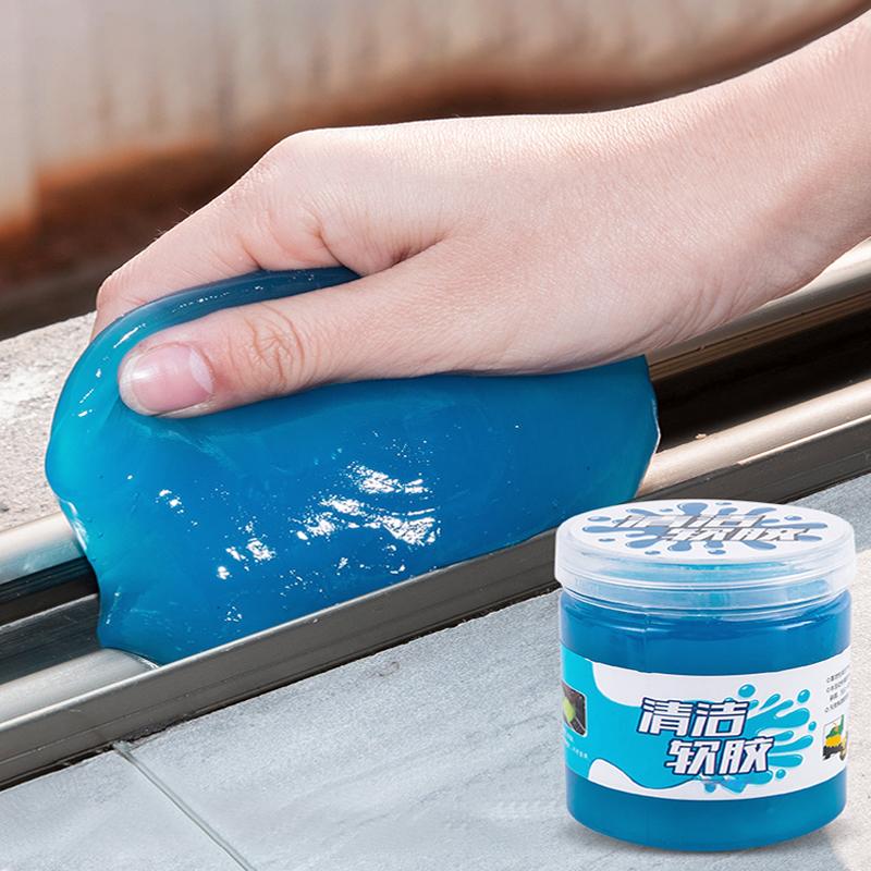 Автомобильный гель для очистки воздуховодов приборной панели многоразовый многоразовый очиститель грязи гель для клавиатуры ноутбука салон автомобиля гель для удаления пыли и грязи