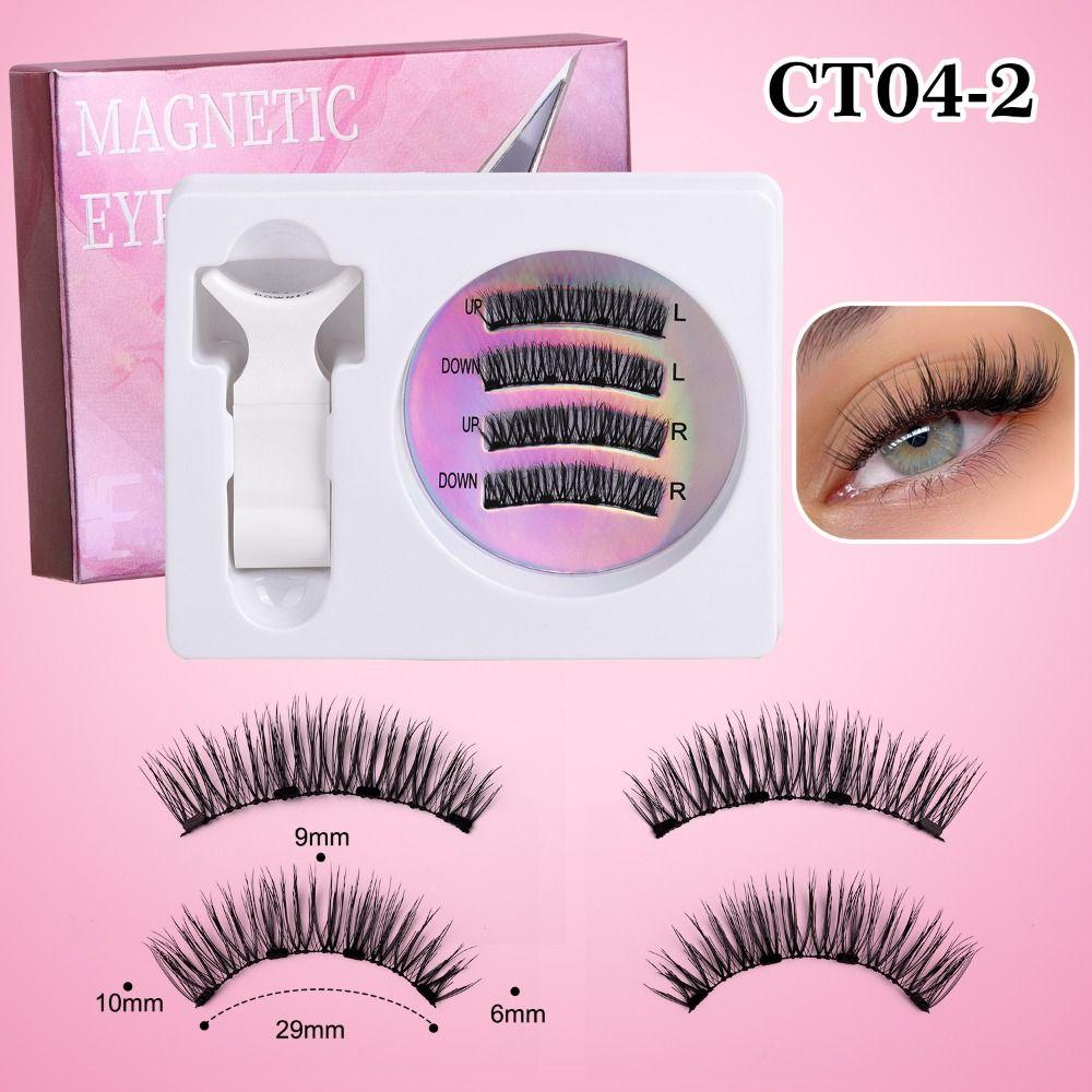 Накладные ресницы своими руками без клея L Curl Faux Mink Lashes Простые в использовании накладные ресницы кошачий глаз Инструменты для макияжа