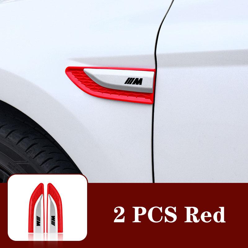 Car Fender Side Trunk Badge Sticker Exterior Decals For BMW M Power X1 e84 X3 f25 X5 e53 x6 e71 ix3 i3 320i 330d M4 1 3 5 Series mkhr65