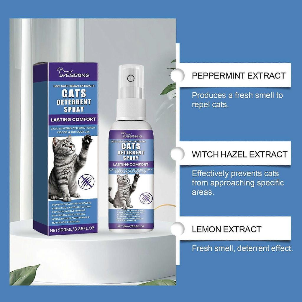 Yegbong Cat Care Spray Prevent Cats From Going To Bed And Urinating Behavior Mild Ingredients Care Spray