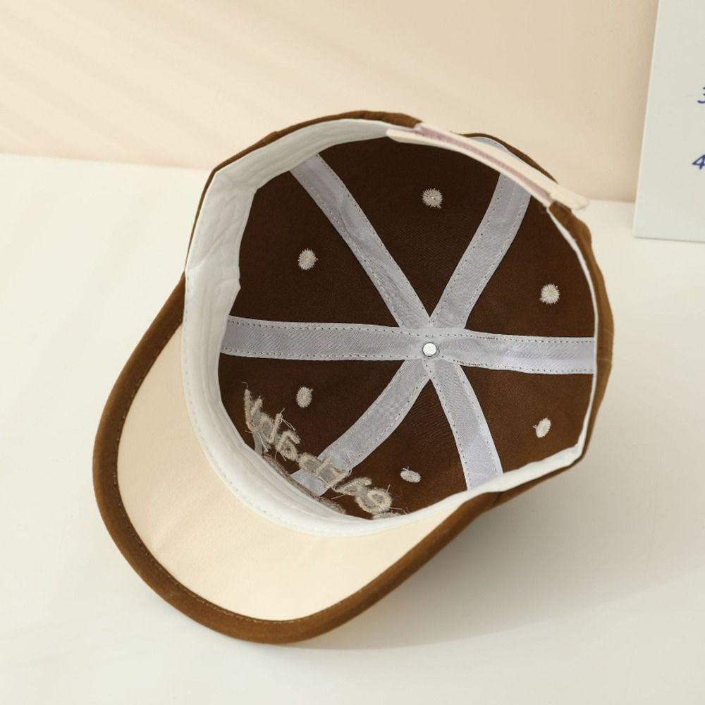Bear Ear Baby Baseball Cap Corduroy Sun Protection Cap Boys Girls Caps Sun Hat Infant Boy Girl