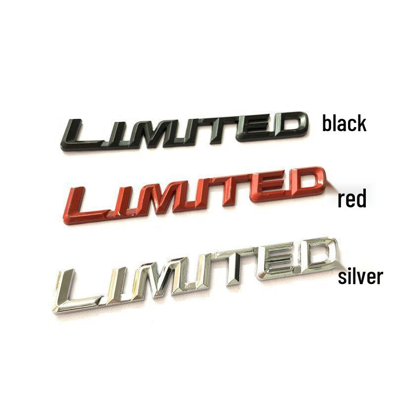 Полностью металлическая наклейка на задний логотип автомобиля 4WD для Limited Edition