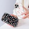 Милый мультяшный узор, кремовая текстура, мягкий силиконовый чехол с волнистыми краями, чехол для телефона для Vivo