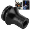M12x1.25 Shift Knob Boot Retainer Aluminum Alloy Adapter for Manual Transmission VehiclesBlack
