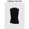 UR Women's Irregular Pleated Sleeveless Knit Top