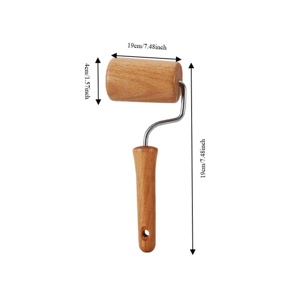 Beech Wood Small Rolling Pin Food-Safe Pastry Roller Non Stick Rolling Pin Pizza Dumpling Pastry