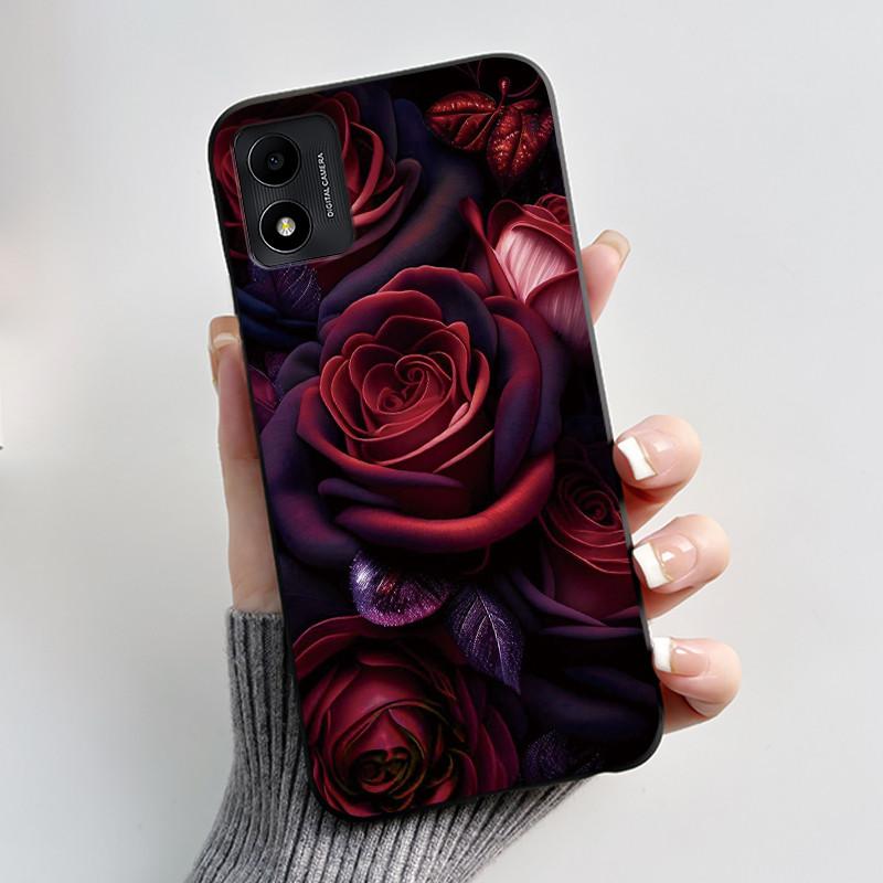 Casing For TCL 305i 5164D Phone Case Aesthetic Luxury Cute Cool Boys Girls Soft silicone Protective Back Cover Black TPU Shell