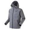 New Balance Amj01300 Cushion Hoodie Zip Up Dark Gray