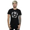 Disney Mens Nightmare Before Christmas Jack Bat Circle T-Shirt