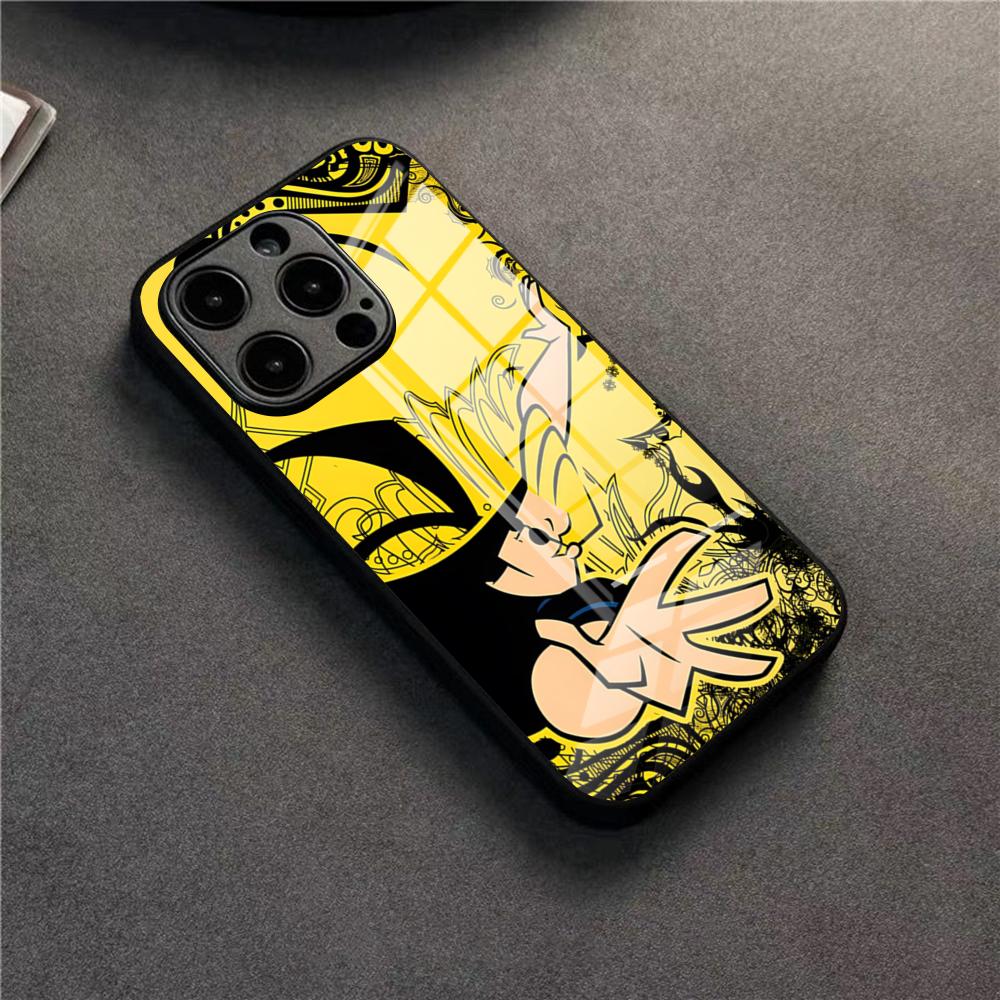 Johnny Bravo Anime Phone Case For 17 Pro Max IPhone 16 Pro 14 12 11 13 Mini X XR XS 15 Plus SE Glass Cover